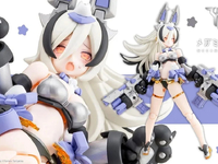 【メガミデバイス】「PUNI☆MOFU 銀ラン」プラモデル【明後日予約開始】の画像