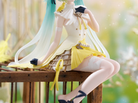 【初音ミク】フリュー「ぬーどるストッパーフィギュア 初音ミク（釧路くき氏デザイン）」プライズフィギュア【彩色原型公開】の画像