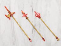 【プラモ用武器パーツ】M.S.G「バーチュアスタイル11 ポールウェポンセット フレイムライトVer.」再販もあり【Amazon予約開始】の画像