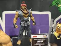 【ストリートファイター】ストームアリーナ「ザンギエフ」「バルログ（バイソン）」「豪鬼」「チュンリー」1/12アクションフィギュア 試作展示の画像