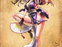 【ザ・キング・オブ・ファイターズ】MAGI ARTS「不知火舞 × ペイントアーティスト MAマン」フィギュア化決定の画像