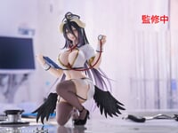 【オーバーロード】タイトー「アルベド」ナース姿でプライズフィギュア化決定【彩色原型公開】の画像