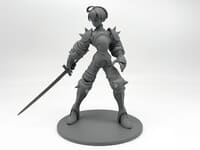 【FFタクティクス】FORM-ISM「剣士ラムザ・ベオルブ」「騎士ディリータ・ハイラル」「騎士アグリアス・オークス」フィギュア 開発中【原型公開】の画像