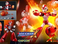 【ロックマンX】threezero「MDLX エックス（ライジングファイア）」アクションフィギュア 商品情報公開【近日予約開始】の画像