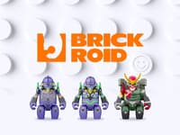 【エヴァンゲリオン】BRICKROID「初号機」「13号機」「新2号機α」明日予約開始の画像