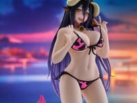 【オーバーロード】Desktop Cuteフィギュア「アルベド」牛柄水着姿でプライズフィギュア化決定【彩色原型公開】の画像