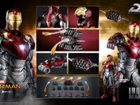 【スパイダーマン:ホームカミング】threezero「DLX アイアンマン・マーク47」アクションフィギュア【近日予約開始】の画像