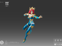 【DCコミックス】将魂姫「メラ」美少女プラモデル【試作公開】の画像