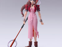 【FF7】ブリングアーツ「エアリス・ゲインズブール ミスリルロッドVer.」可動フィギュア【予約開始】の画像