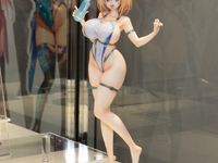 【バニースーツプランニング】AMAKUNI「ソフィア・F・シャーリング ハイレグ水着Ver.」フィギュア【彩色原型公開】の画像