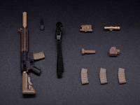 【可動フィギュア用に】1/12スケール「MK18」「PKM」完成品フィギュア 試作公開【近日予約開始】の画像