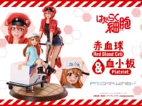 【はたらく細胞】PRISMA WING「赤血球＆血小板」フィギュア【予約開始】の画像