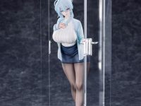 【ぷぅ崎ぷぅ奈氏イラスト】尺玉「亡人の雪女 雪乃深冬 出会いVer.」美少女フィギュア 予約開始、特典「呪いの指輪」ほかの画像