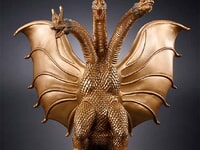 【ゴジラ】ムービーモンスターシリーズ「キングギドラ(1964)」ソフビ ゴジラ・ストア限定【単体販売開始】の画像