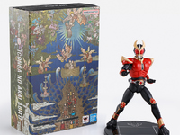 【仮面ライダーアギト】イベント「真アギト展」グッズ付きチケット「S.H.Figuarts真骨彫 イコン画の赤いアギト」可動フィギュア【先行抽選受付開始】の画像