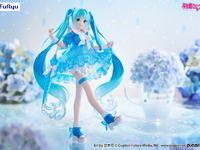 【初音ミク】Trio-Try-iT Figure-「初音ミク」甘木花 氏デザインでプライズフィギュア化決定【彩色原型公開】の画像