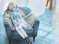 【バーチャルシンガー】KADOKAWA「ヰ世界情緒 普遍体「ネモフィラ」」フィギュア 彩色原型公開【近日予約開始】の画像