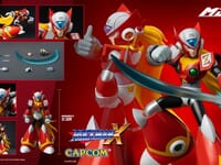 【ロックマンX】threezero「MDLX ゼロ」可動フィギュア 試作公開【近日予約開始】の画像