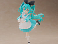 【初音ミク】デスクトップフェアリー「初音ミク 不思議の国ver.」フィギュア 予約開始の画像