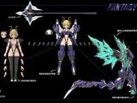 【メカ美少女】Fantasy-Toys「魔神の爪 リリス」プラモデル 予約開始の画像
