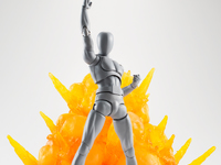 【可動フィギュア用に】魂EFFECTシリーズ「EXPLOSION Red Ver./Gray Ver. for S.H.Figuarts」再販決定【2月2日予約開始】の画像
