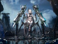 【勝利の女神:NIKKE】ホビーサクラ「レヴィアタン」フィギュア【彩色原型公開】の画像