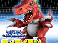 【デジモン】リアルデータコレクション「ティラノモン」フィギュア 予約開始の画像