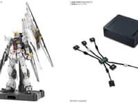 【ガンプラ】「PG UNLEASHED νガンダム+PG UNLEASHED νガンダム用 LEDユニット」【抽選受付開始】の画像