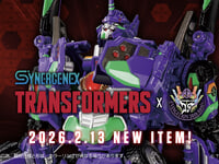 【トランスフォーマー × エヴァンゲリオン】SYNERGENEX「エヴァンゲリオンプライム初号機」13日予約開始の画像