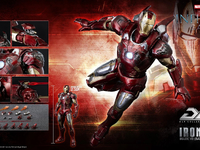 【マーベル】DLX「アイアンマン・マーク7（バトルダメージ）」可動フィギュア【近日予約開始】の画像