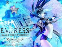 【ブラック★ロックシューター】プライム1スタジオ「エンプレス[ブラックロックシューター] DX ボーナス版」スタチューフィギュア 商品情報公開【明日予約開始】の画像