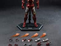 【マーベル】DLX「アイアンマン・マーク7（バトルダメージ）」可動フィギュア【予約開始】の画像