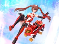 【ゾイド】メタモルバース「斬山碧 & ブレードライガー DRESS CODE SCARLET」プラモデル【近日予約開始】の画像