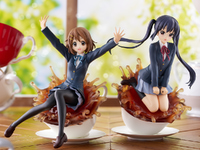 【けいおん！】セガ「平沢唯」「中野梓」プライズフィギュア【彩色原型公開】の画像