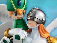 【デジモン】G.E.M.シリーズ「エンジェモン&高石タケル」フィギュア【明日再販予約開始】の画像