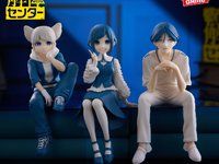 【都市伝説解体センター】バンプレスト「福来あざみ」「廻屋渉」「ジャスミン」プライズフィギュア【彩色原型公開】の画像