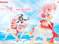 【マギアレコード】KONAMI「鹿目まどか」「鹿目まどか」プライズフィギュア【彩色原型公開】の画像