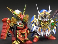 【ガンプラ】BB戦士「78代目武者頑駄無」「隠密ガンダムエアリアル」メッキver.【企画中】の画像