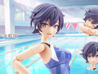 【創彩少女庭園】「早乙女 瑠衣【桃桜高校・競泳水着】」プラモデル【明日予約開始】の画像