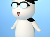 【百姓貴族】Loop’「荒川弘」ソフビ【彩色原型公開】の画像