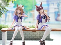 【ウマ娘】ぬーどるストッパーフィギュア「アーモンドアイ」「ラッキーライラック」プライズフィギュア【彩色原型公開】の画像