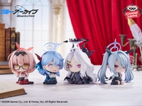 【ブルーアーカイブ】おすわりフィギュア「ヒナ」「チナツ」「アコ」「イオリ」プライズフィギュア【彩色原型公開】の画像