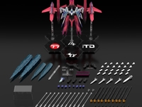 【スーパーロボット大戦OG】食玩SMP「ハイペリオン」「アイビス&ツグミ&スレイ カットインアクリルスタンド」プラモデル【明日プレバン受注開始】の画像