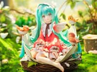 【初音ミク】海洋堂「初音ミク 小鳥Ver.」フィギュア 商品情報公開【4月3日予約開始】の画像
