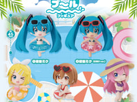 【ガシャポン】「初音ミク みんなでプールフィギュア」【オンライン予約開始】の画像