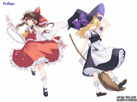 【東方Project】フリュー「博麗霊夢」「霧雨魔理沙」プライズフィギュア【商品化決定】の画像