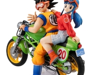 【ドラゴンボール】デスクトップリアルマッコイ「孫悟空&チチ -限定復刻仕様版-」フィギュア【明日予約開始】の画像