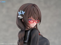 【ふじ子氏イラスト】SIKI ANIM「地味だけど下着派手な子」フィギュア【予約開始】の画像