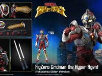 【電光超人グリッドマン】フィグゼロ「 電光超人グリッドマン（特撮カラー版）」アクションフィギュア 試作公開【近日予約開始】の画像