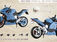 【創彩少女庭園】コトブキヤ「エクストリーム スポーツバイク【早乙女 瑠衣・仕様】」プラモデル【16日予約開始】の画像